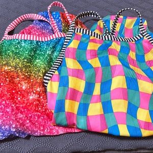 Uglies swim practice suits -lot of 2 (size 36)